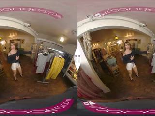 VRBangers fascinating beauty Kimmy Granger getting pounded at the clothes store VR